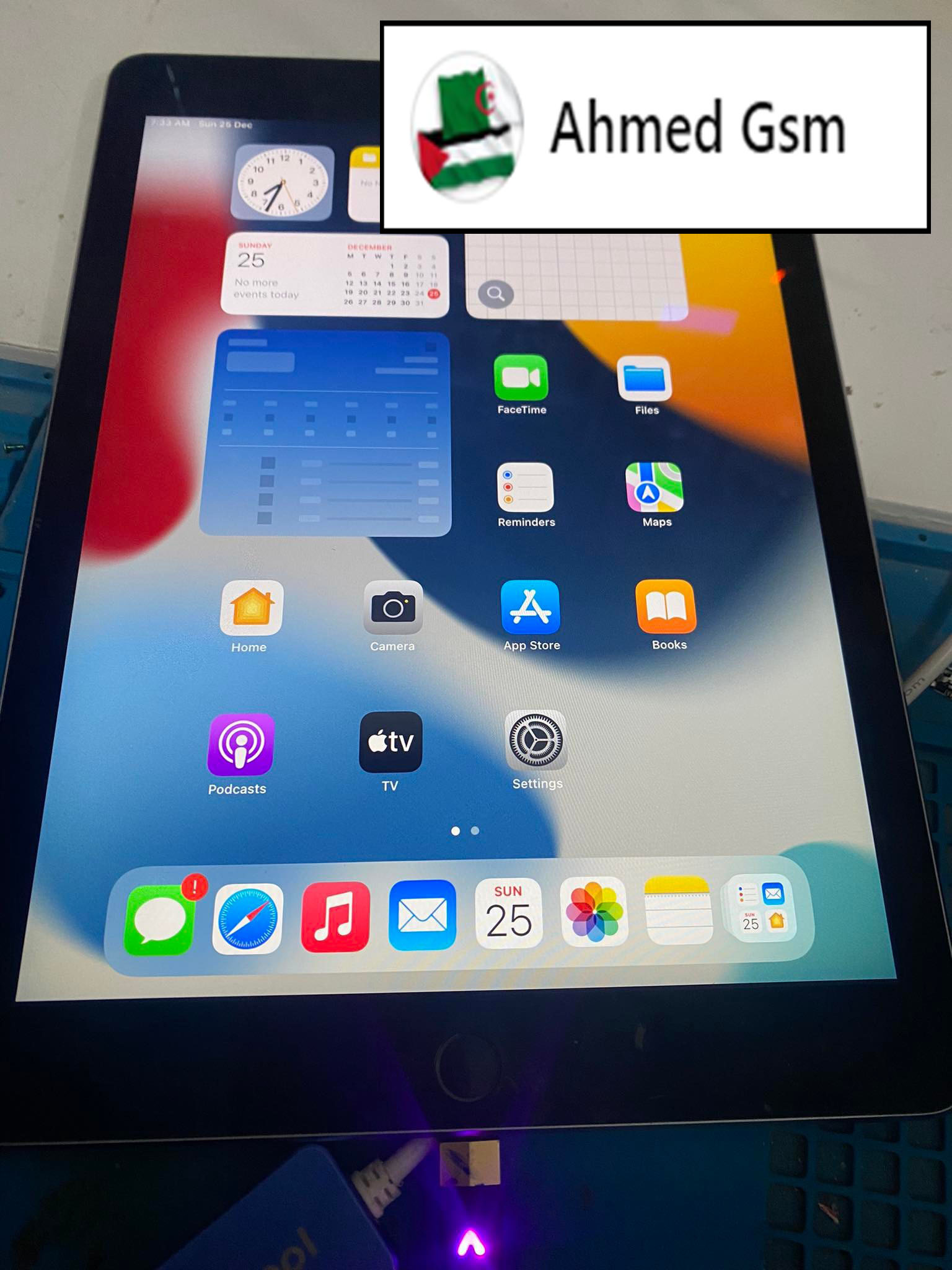 iPad Air 2 (wifi) iCloud Bypass iOS 15.7.2 UNLOCKTOOL